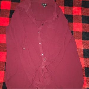 Burgundy long sleeve